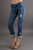 James Jeans - Neo Beau Slouchy Fit Boyfriend in Wimbledon-Front  View in Blue