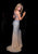 Jasz Couture - Crystal Encrusted Gown  4109C in Blue and Silver