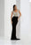 Jasz Couture - Beaded V Neck Long Gown 5634 in Black