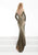Jasz Couture - Rhinestone-accented Sheath Dress 5906 in Black and Neutral