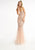 Jasz Couture - Strapless Ornate Sweetheart Gown  5996 in Pink