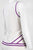 Jax - 1PVU11O Contrast Detailed A-line Dress in White and Purple