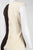 Jax - 1PXM001M Grommet Accented Sheath Dress in Black and Neutral