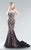 Jadore - JC8087 Strapless Sweetheart Lace Mermaid Gown In Black
