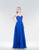Jadore - JC8088 Strapless Sweetheart Lace Bodice Chiffon Gown In Blue