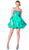 Cinderella Divine - Strapless Jeweled Sweetheart Empire Waist Cocktail Dress