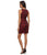 Jessica Simpson - Scalloped Lace Sheath Dress JS4P6482 - 1 pc Beet Red In Size 8 Available