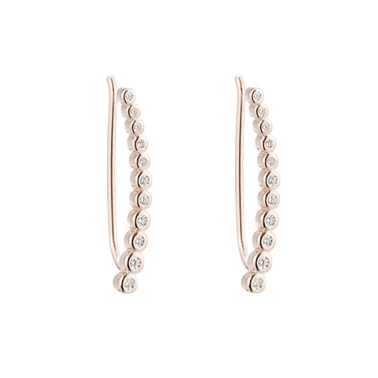 Melrose CZ Ear Vine Earring