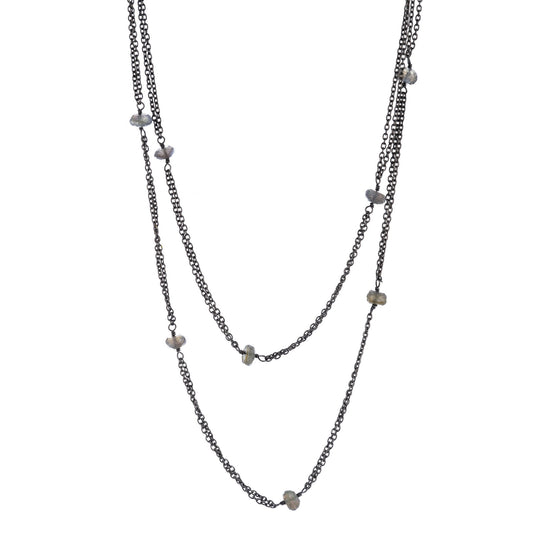 Kyoto Gemstone Chain Necklace