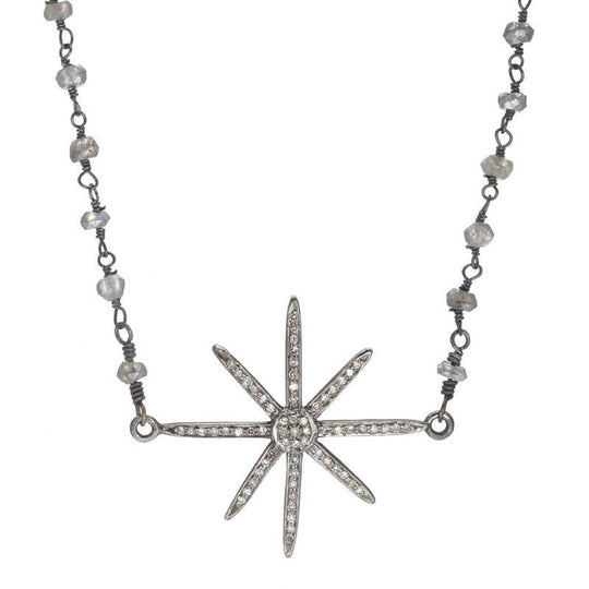 Brooklyn North Star Diamond Necklace
