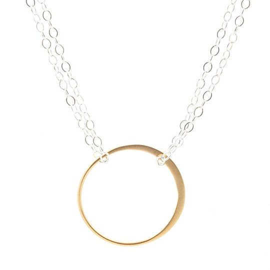 Paris Delicate Circle Necklace