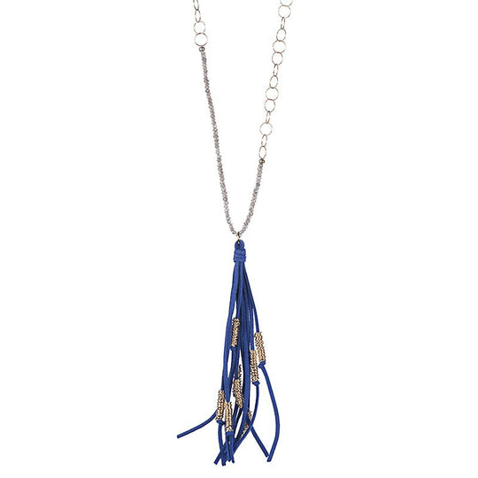 Telluride Tassel Chain Necklace 