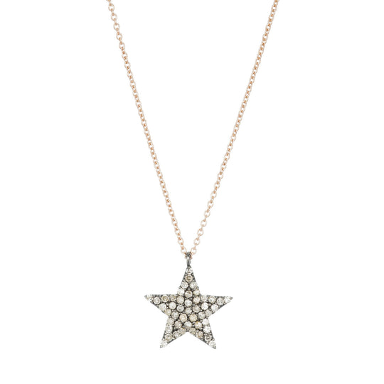 Brooklyn Diamond Star Necklace