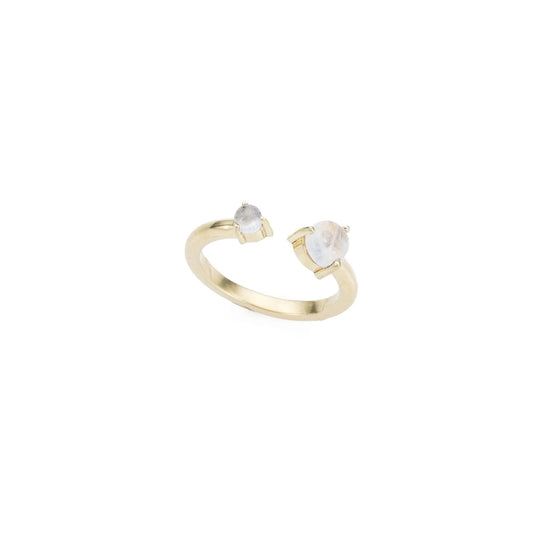 Tulum Open Gemstone Ring