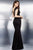 Cap Sleeve V-Neck Trumpet Dress 26565