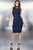Sleeveless Fitted Short Dress 28100