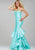 Stunning Strapless Shiny Long Gown 28900