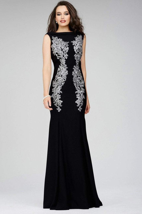 29041 Gorgeous Low V- Back Sheath Dress