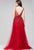29085 Sleeveless Adorned Tulle Gown