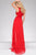 Elegant Jewel Neckline Dress with Unique Side Cutouts 3077