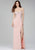31073 Crystal Ornate Contoured Illusion Sheath Gown