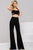 Stunning Two-Strap Bandeau Top Paired with Flared Pants 36730