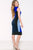 41372 Knee Length Sleeveless Fitted Dress