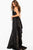 41916 Sleeveless Embroidered Bateau Sheath Dress