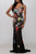Stunning Sleeveless Prom Dress in Beaded Floral Appliques 50694