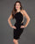 73650 Sheer Long Sleeve Jewel Sheath Dress
