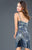 Spaghetti Strap with Crystal Embellishment Cocktail Dress 88733