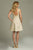 Sleeveless Cocktail Dress with Embellished Neckline 88902