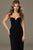 Ruched Strapless Jersey Evening Dress  89490