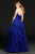 91253 Ruched Sweetheart Ruffled A-line Dress