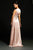 Sleeveless A-line Silhouette Evening Gown in Jewel Neckline 94247