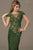 Long Lace Dress with Slit 98023