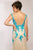 Lace Embroidered Cap Sleeve Illusion Bateau Neck Sheath Dress JVN22484