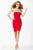 JVN26926 Strapless Fitted Jersey Sheath Dress