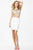 Two-Piece Beaded Cap Sleeve Short Dress JVN27610