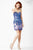Illusion Sequined Short Dress JVN31894