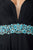 JVN32108 Plunging Sweetheart Shirred Bodice Gown
