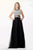 JVN34012 Crystal Crusted Jewel Illusion Gown