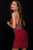 JVN41344 Two-Piece Beaded Cutout Short Dress