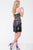 Floral Halter Cocktail Dress JVN41433