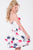 JVN47140 Crumb Catcher Print Cocktail Dress