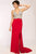 Jeweled V-Neck Jersey Sheath Dress JVN86957
