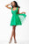 Surplice Sweetheart Chiffon A-Line Cocktail Dress  JVN94200
