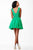 Surplice Sweetheart Chiffon A-Line Cocktail Dress  JVN94200