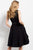 45121 Lace Bateau A-line Dress
