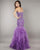 Glittering Strapless Sweetheart Corset Mermaid Gown 1267